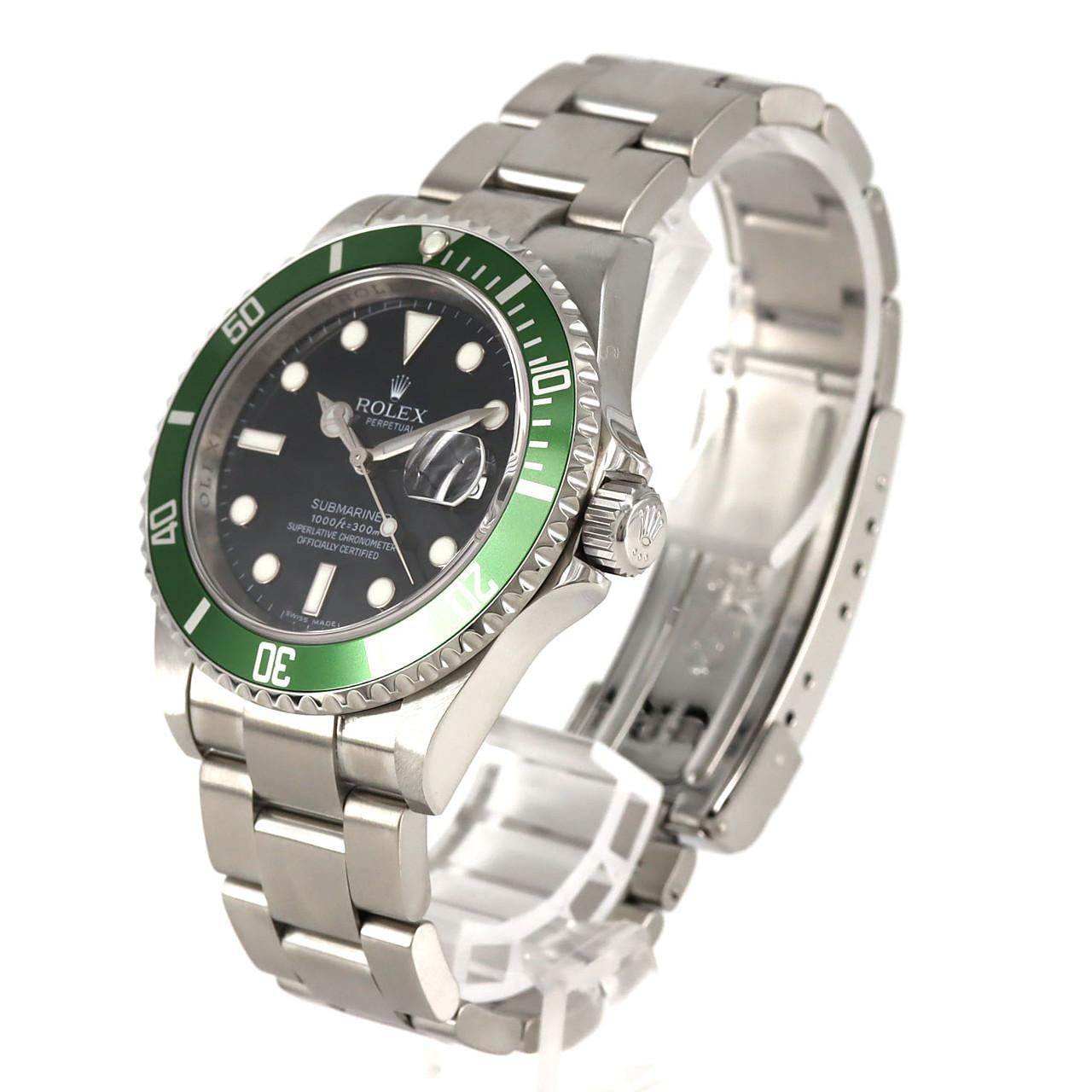 ロレックス サブマリーナーデイト 16610LV SS 自動巻 V番