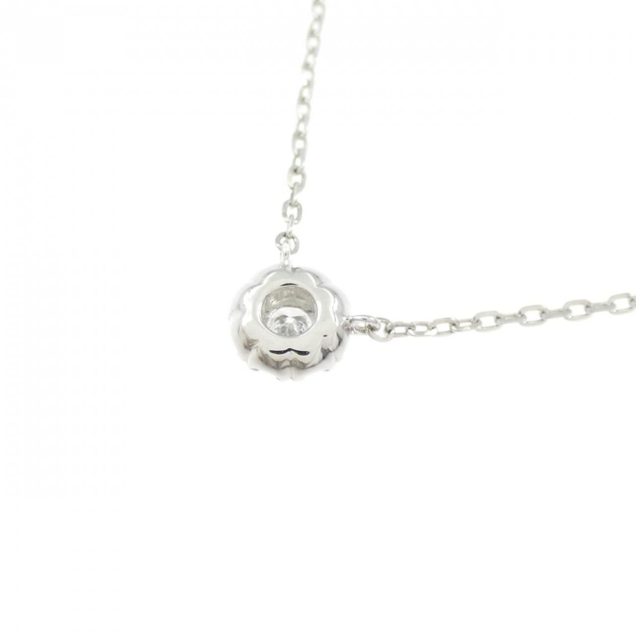 スタージュエリー ヘイロー ネックレス 0.06CT