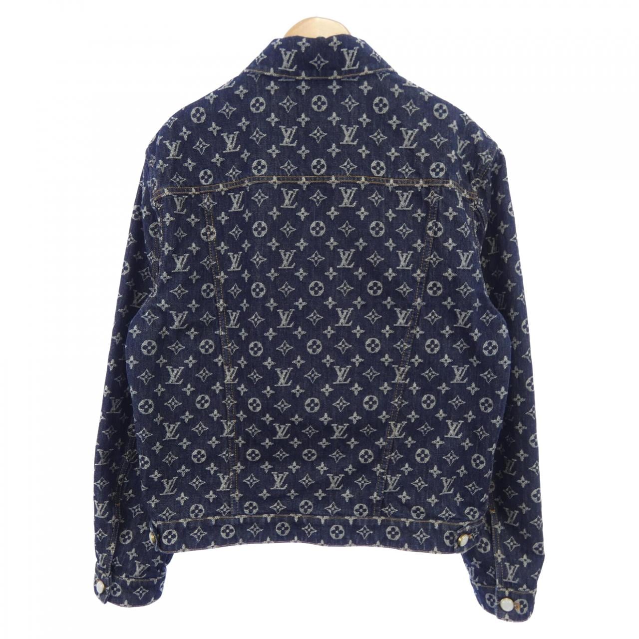 ルイヴィトン LOUIS VUITTON モノグラムジャカードデニムジャケット HRA79WUZD デニムジャケット
