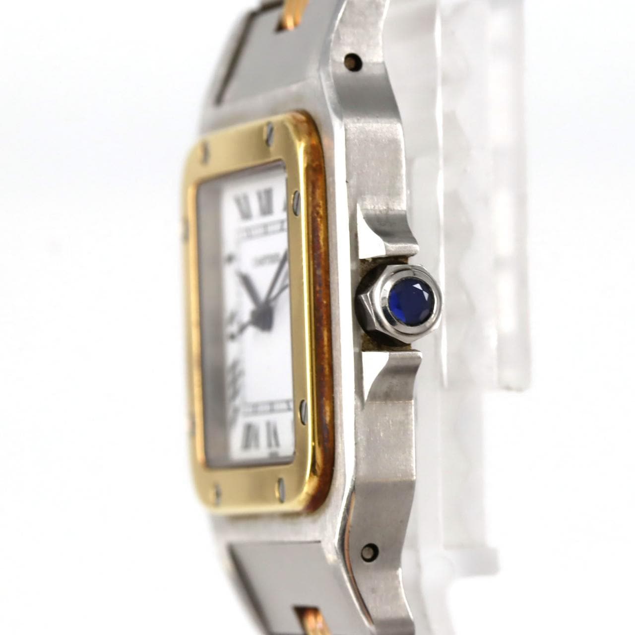 カルティエ サントスゴドロン デイト  コンビ SSxYG 自動巻