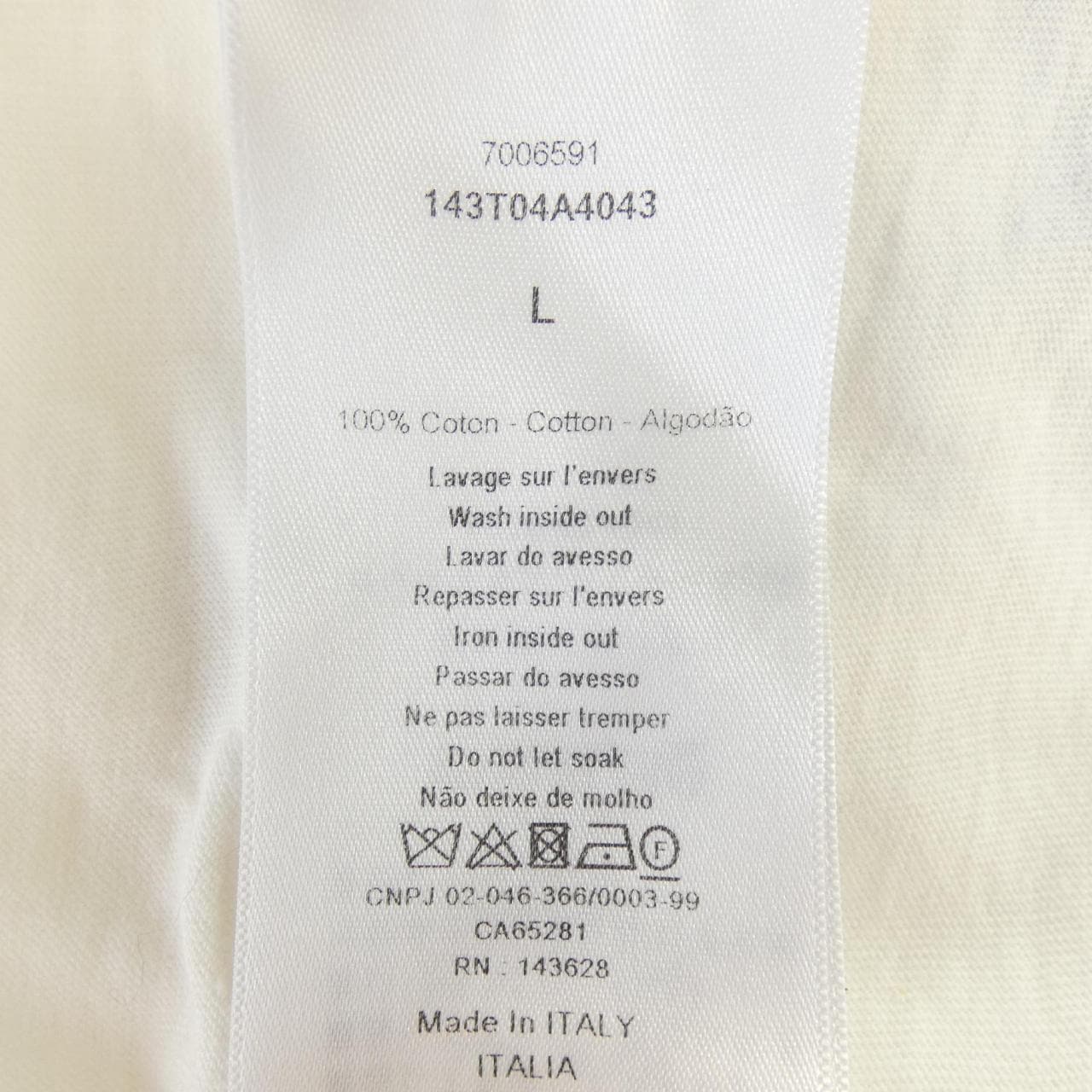 Christian DIOR Signature Band ESSENTIALS 143T04A4043 T-shirt