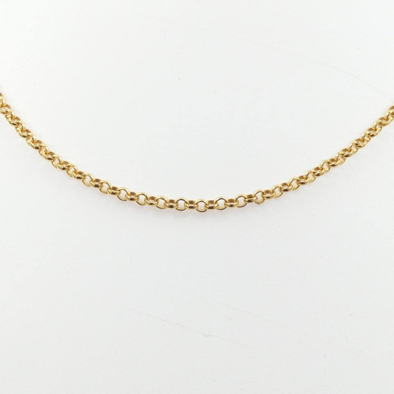 クロムハーツ CHROME HEARTS ROLL CHAIN I20 GLD 205014937GLDI20001 NECKLACE