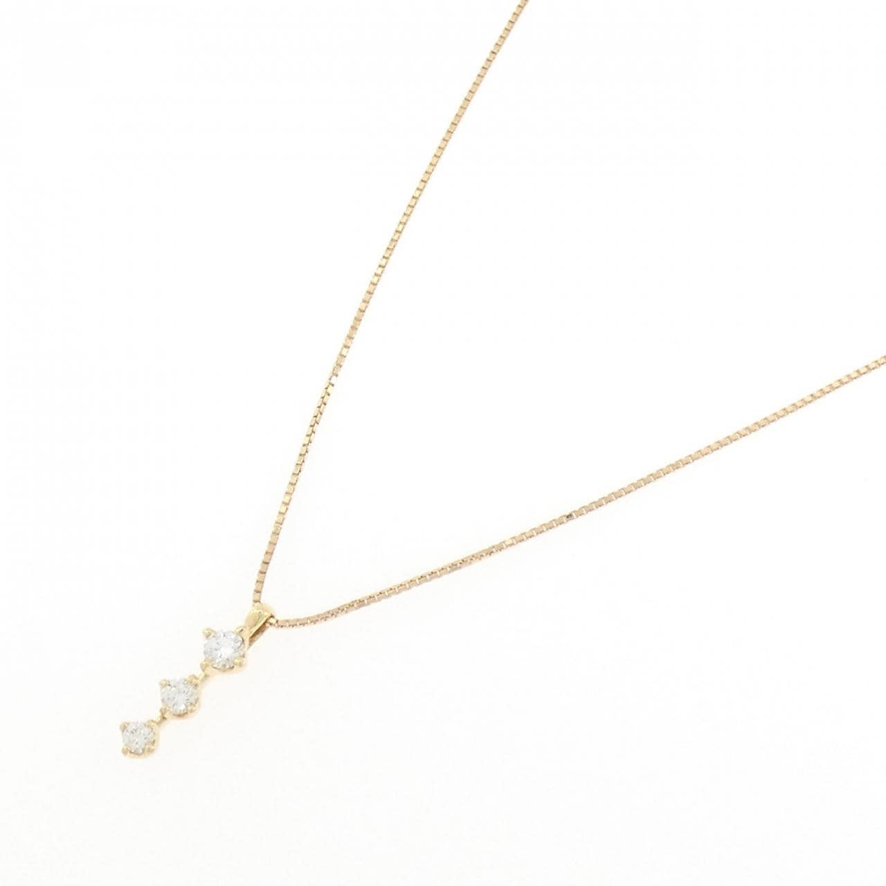 タサキ ダイヤモンド ネックレス 0.19CT