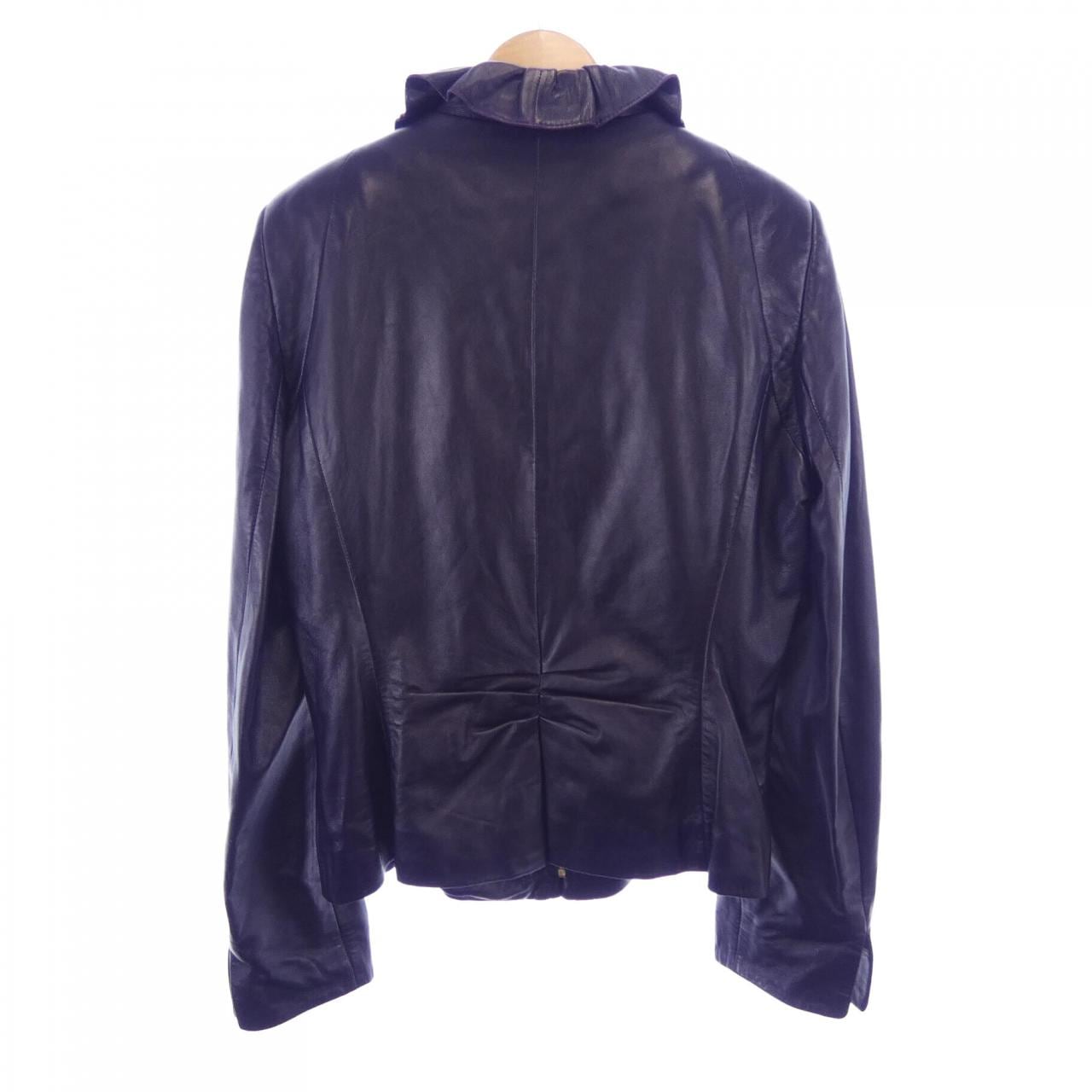 エスカーダ ESCADA レザージャケット