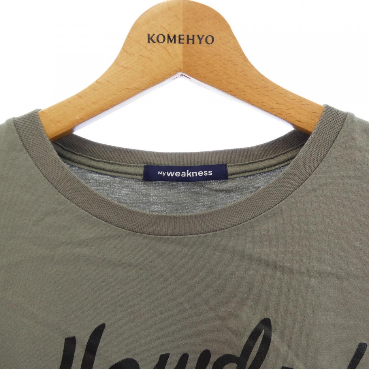MYWEAKNESS Tシャツ