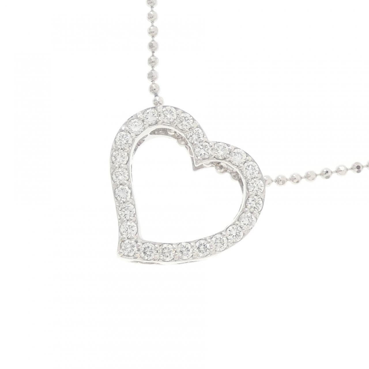 ポンテヴェキオ ハート ネックレス 0.37CT