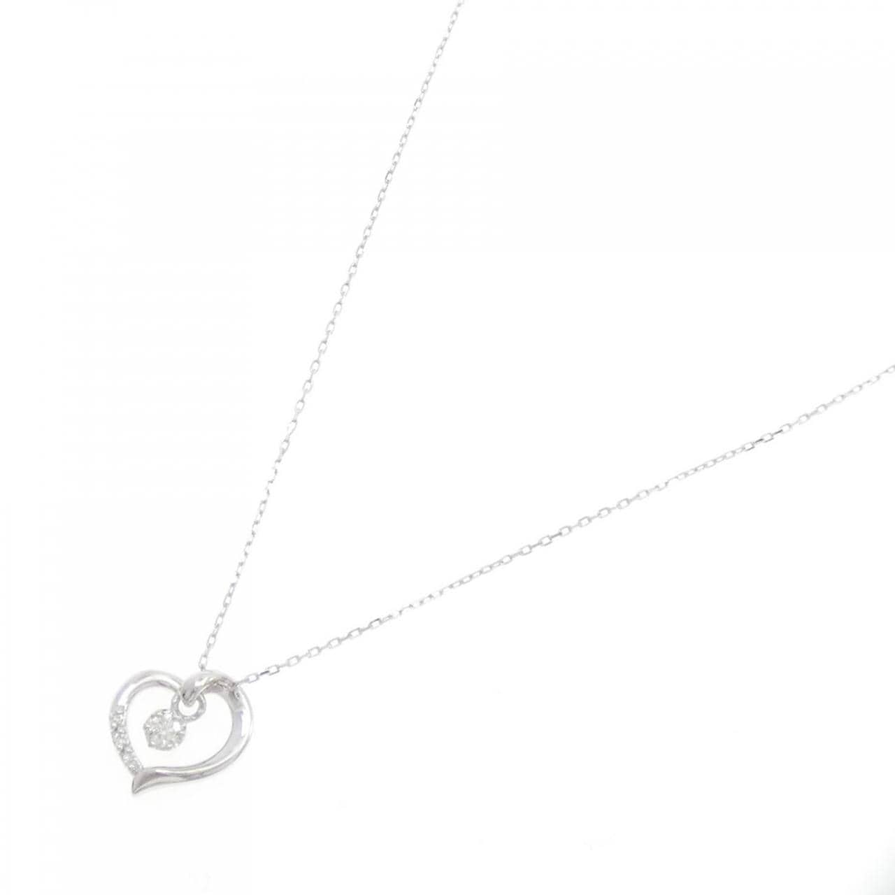 4゜C heart Diamond necklace