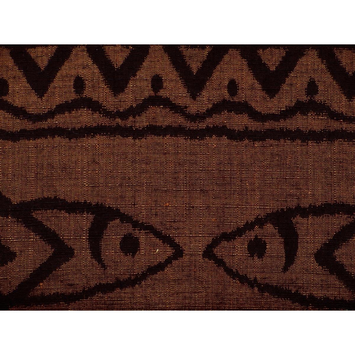 名古屋帯　はたおり娘　全通柄【結城紬】