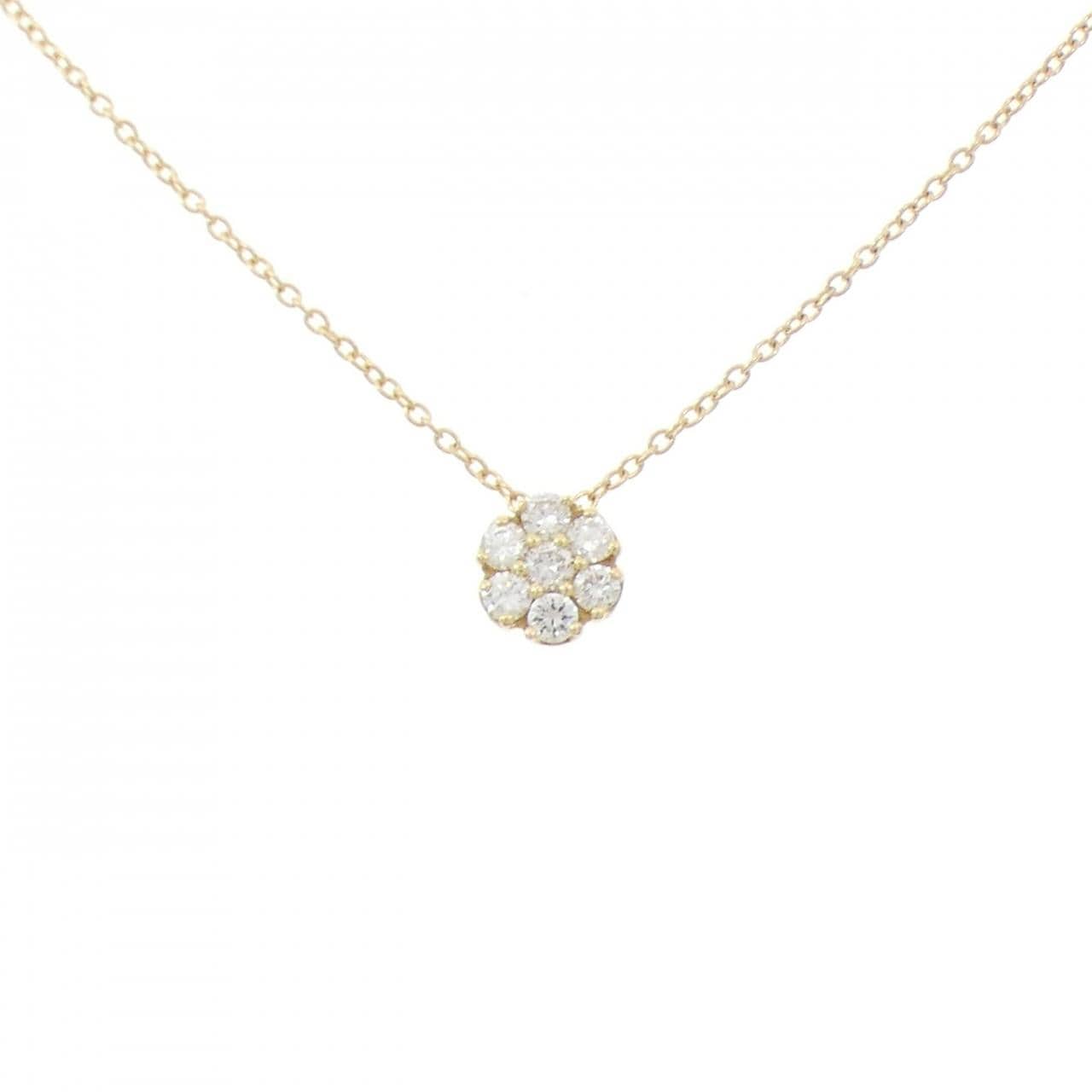 ポンテヴェキオ フラワー ネックレス 0.26CT