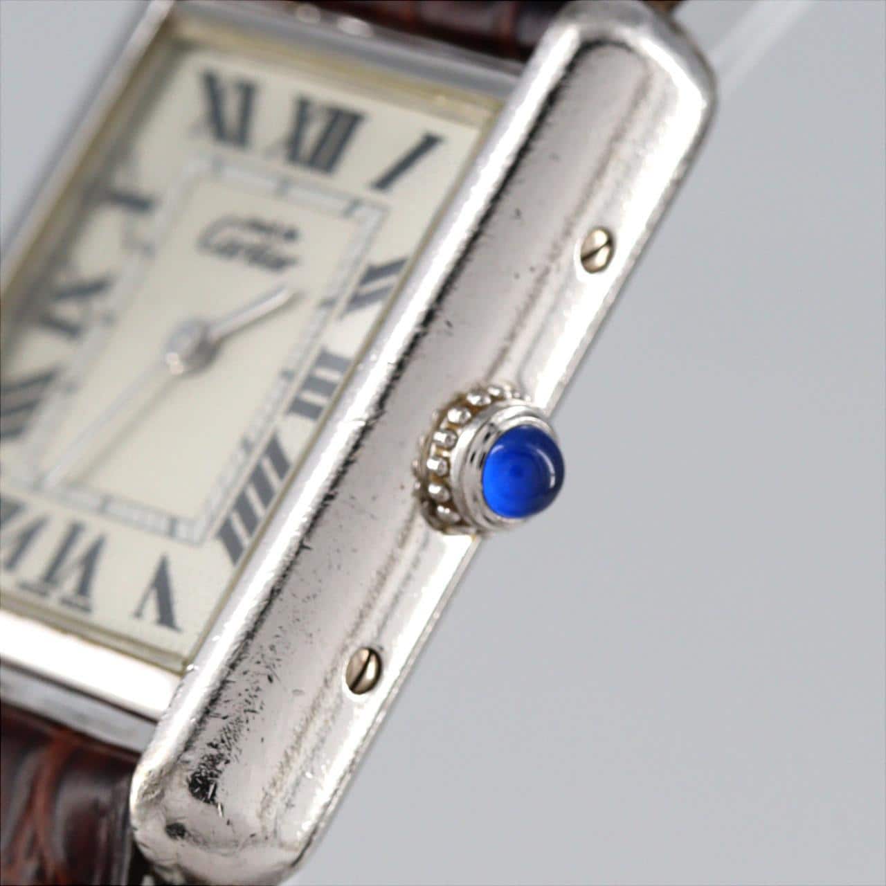 【ノーメンテナンス還元価格】カルティエ マストタンクSM W1016230 シルバー クォーツ