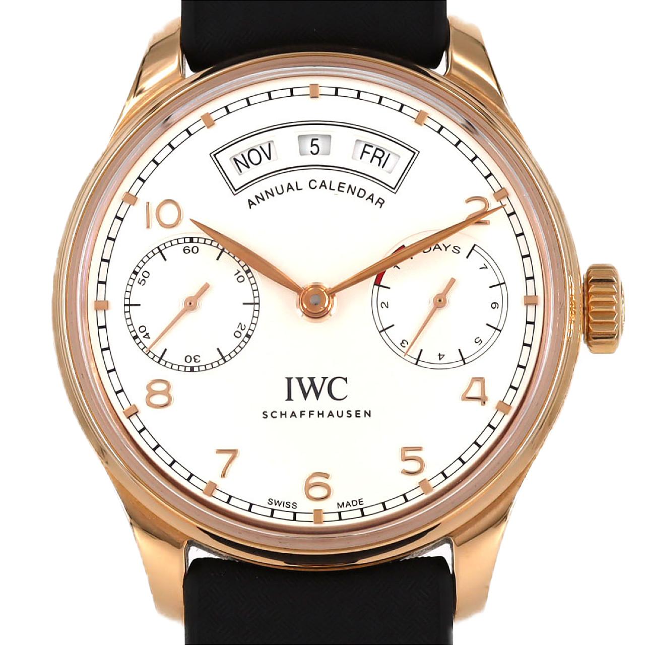 IWC ポルトギーゼ アニュアルカレンダー PG IW503504 PG･RG 自動巻
