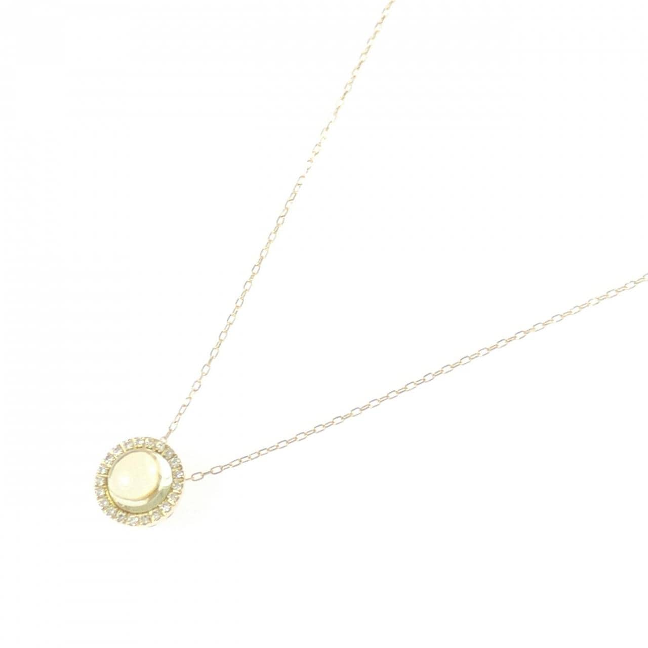 K18YG クオーツ ネックレス