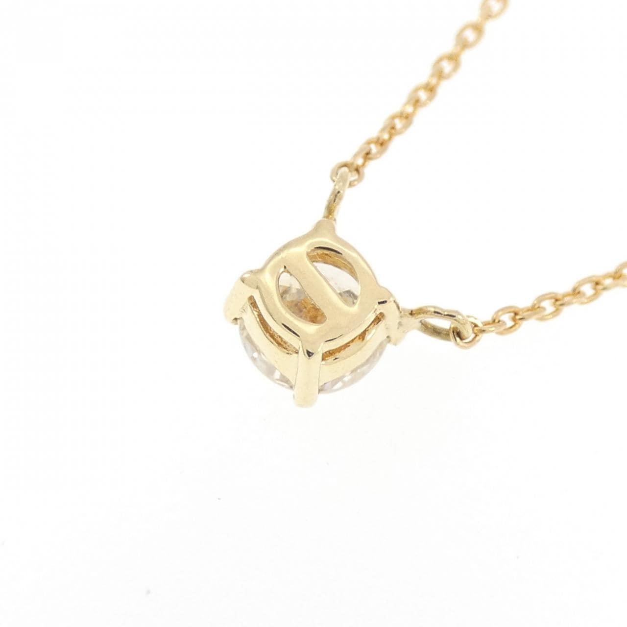 K18YG ソリティア ダイヤモンド リング 0.501CT