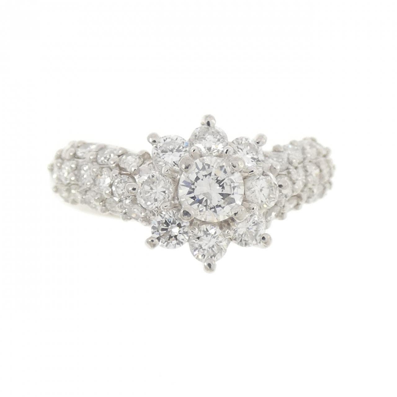 PT900 ダイヤモンド リング 1.03CT