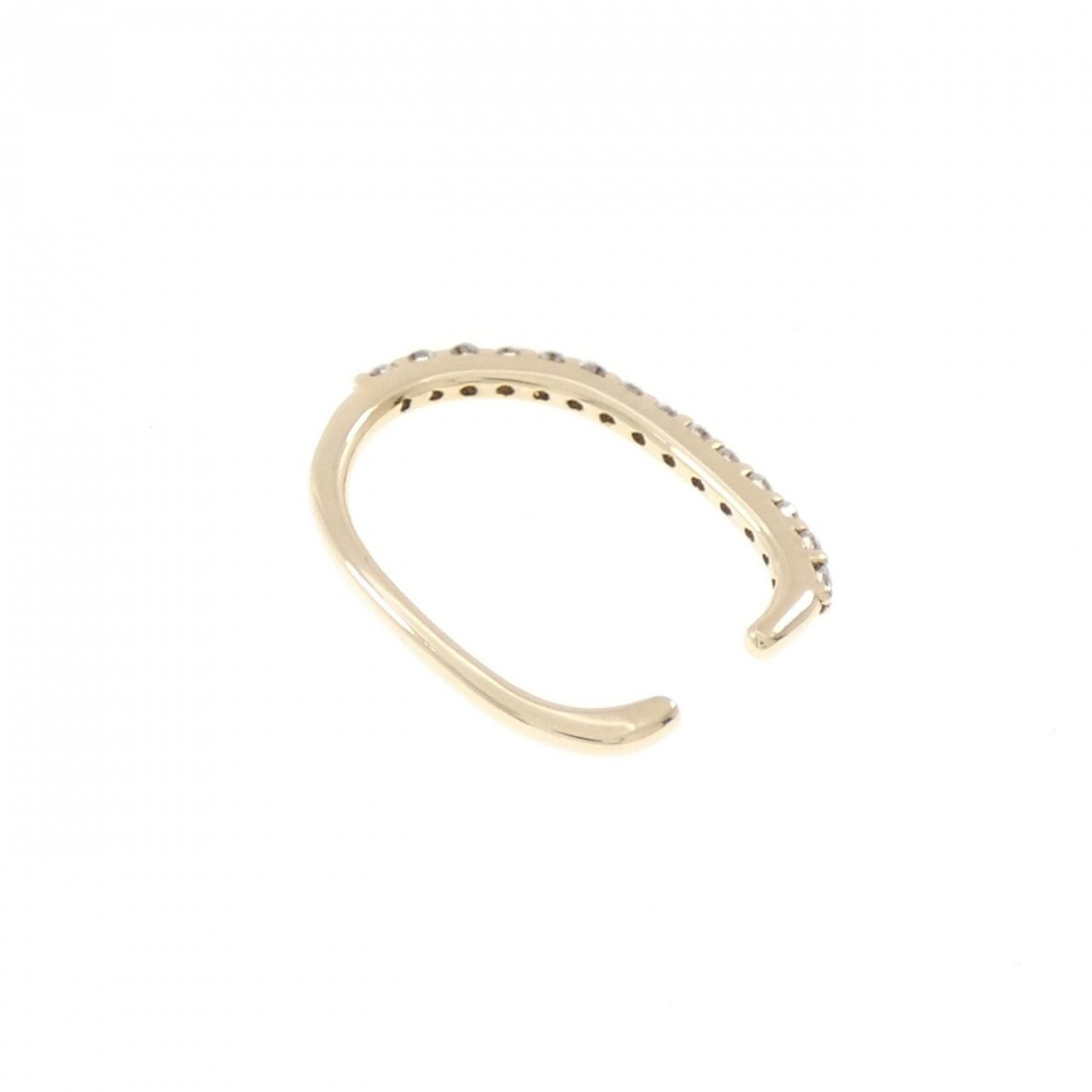 リラ ダイヤモンド イヤーカフ 0.11CT 片耳