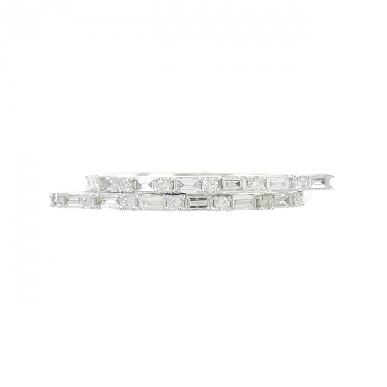 K18WG ダイヤモンド リング 0.30CT