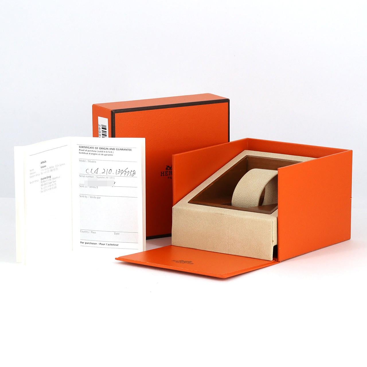 エルメス クリッパー CL4.210 SS クォーツ