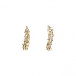 K18YG ダイヤモンド イヤリング 0.40CT