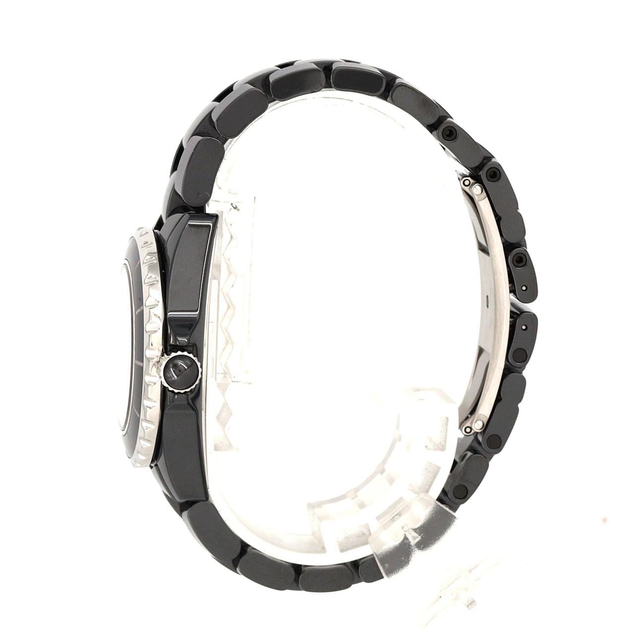 シャネル J12インテンスブラック33mmセラミック H3828 セラミック クォーツ