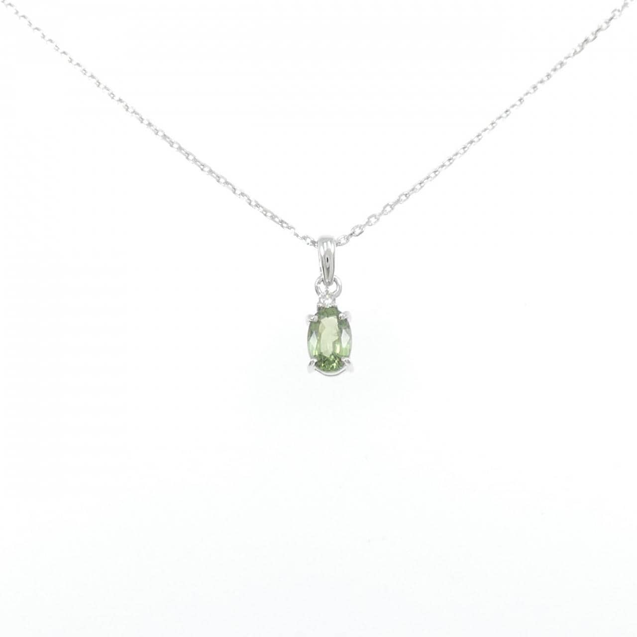 K14WG サファイヤ ネックレス