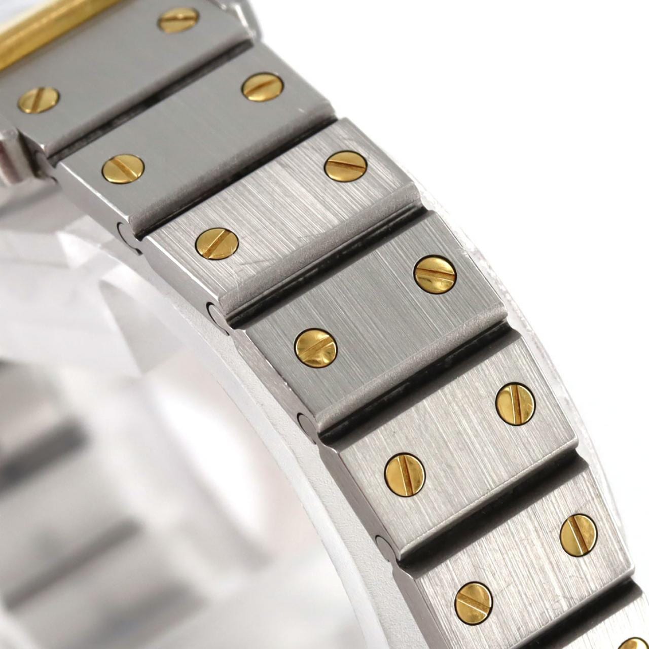 カルティエ サントスオクタゴンSM コンビ SSxYG 自動巻