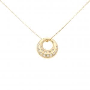 K18YG ダイヤモンド ネックレス 0.25CT