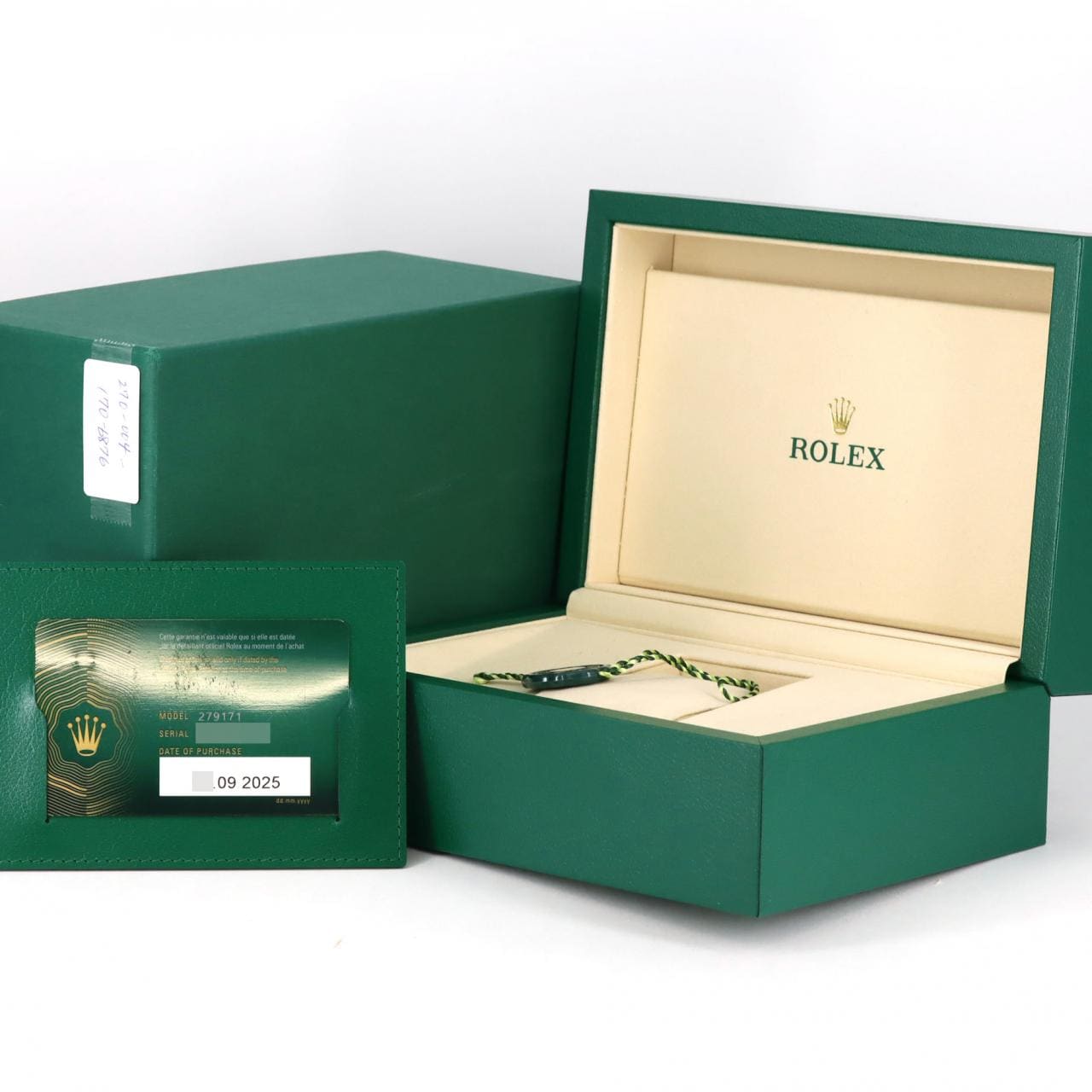 ロレックス デイトジャスト 279171G SSxPG 自動巻 ランダム番