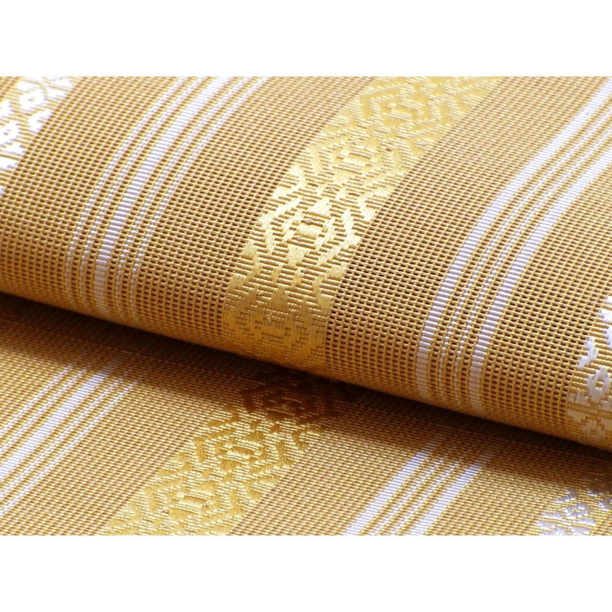 夏名古屋帯　【紗献上博多織】全通柄