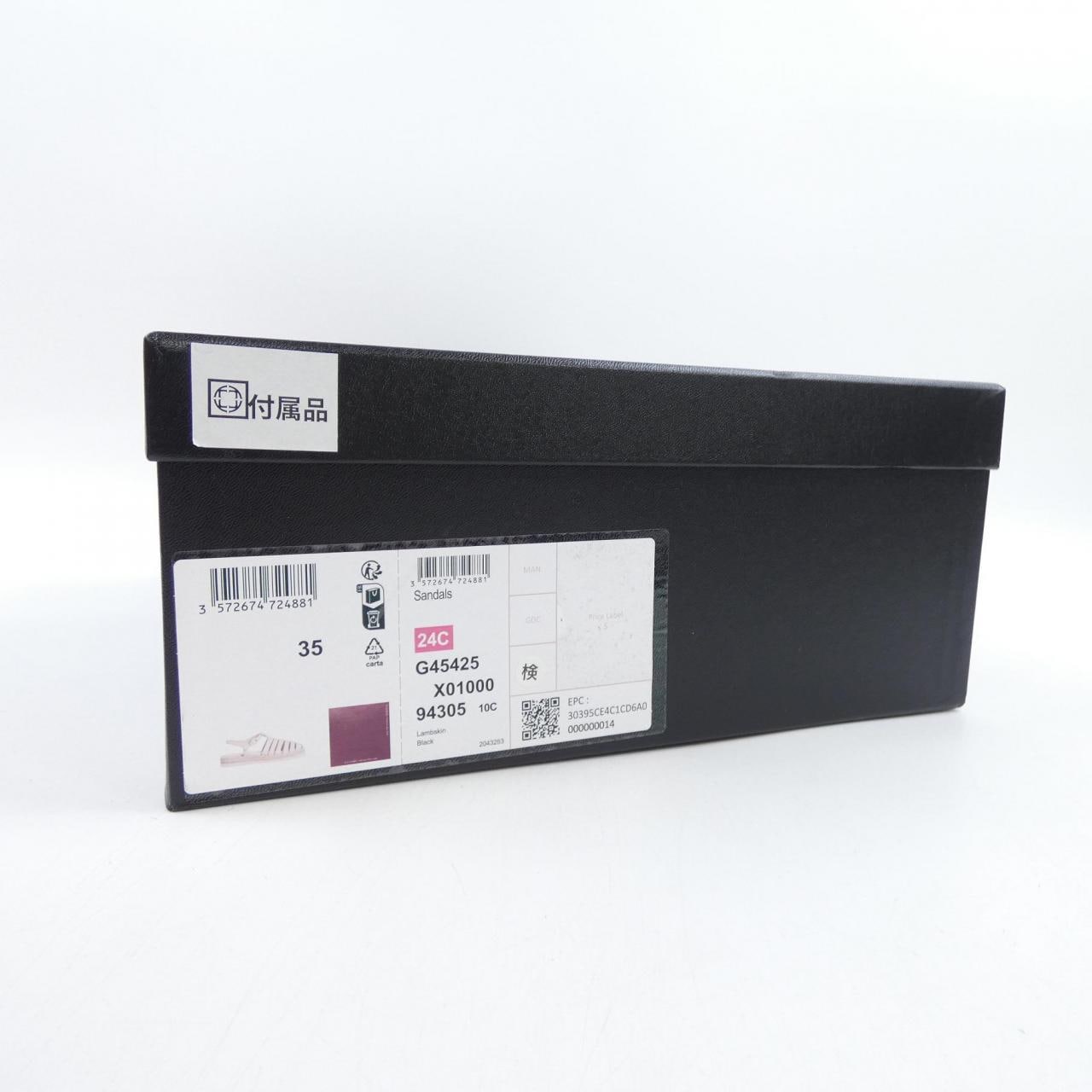 シャネル CHANEL G45425X01000 サンダル