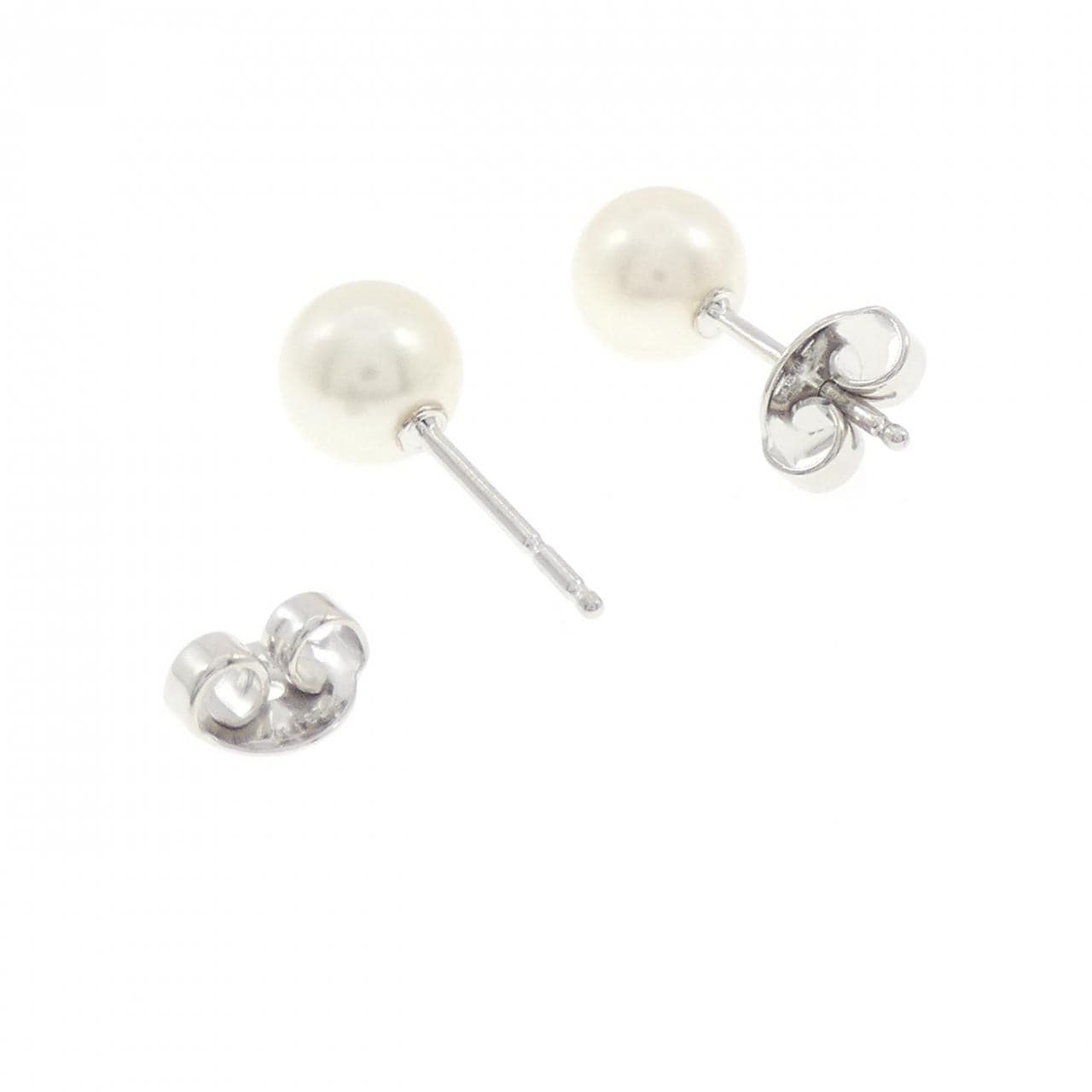 ミキモト アコヤパール ピアス 6.8mm
