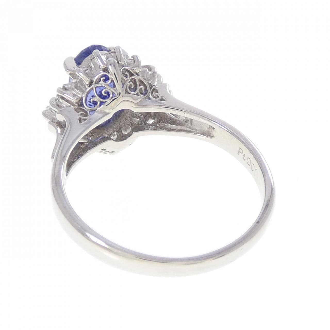 PT900 非加熱 サファイヤ リング 2.072CT スリランカ産