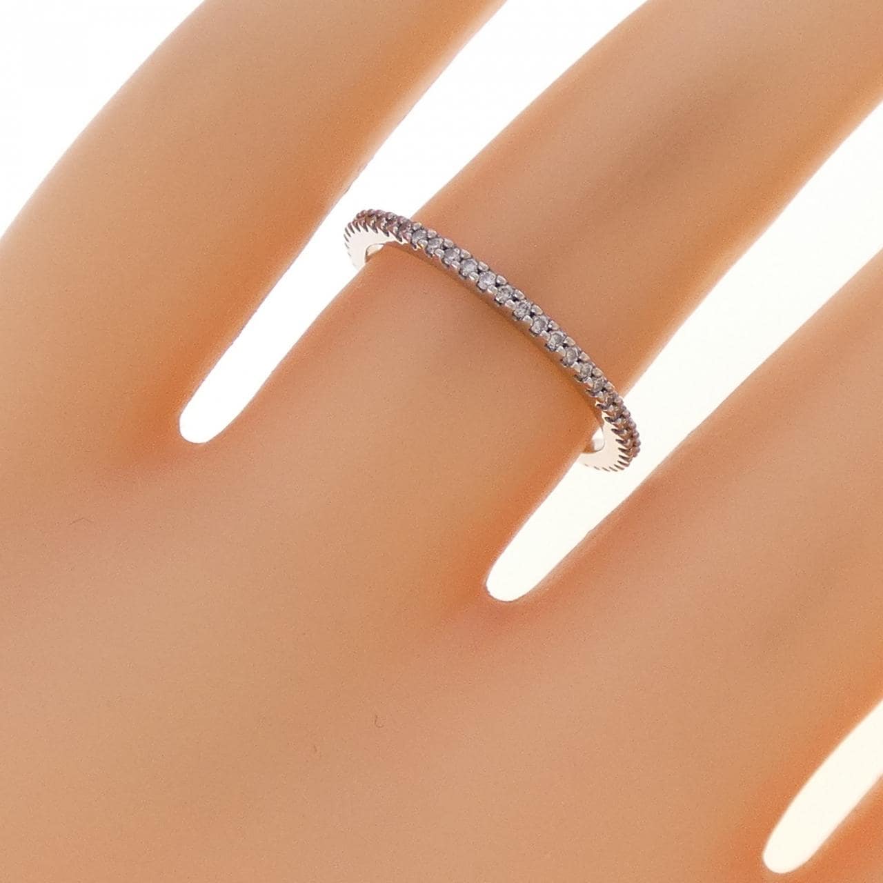 PT900 フルエタニティ ダイヤモンド リング 0.20CT