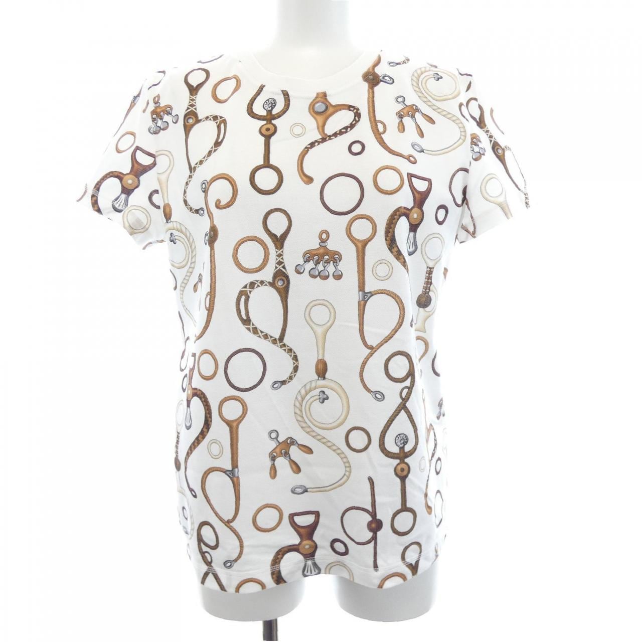 エルメス HERMES PANOPLIE TOUT CUIR JERSEY 4E4632DN Tシャツ