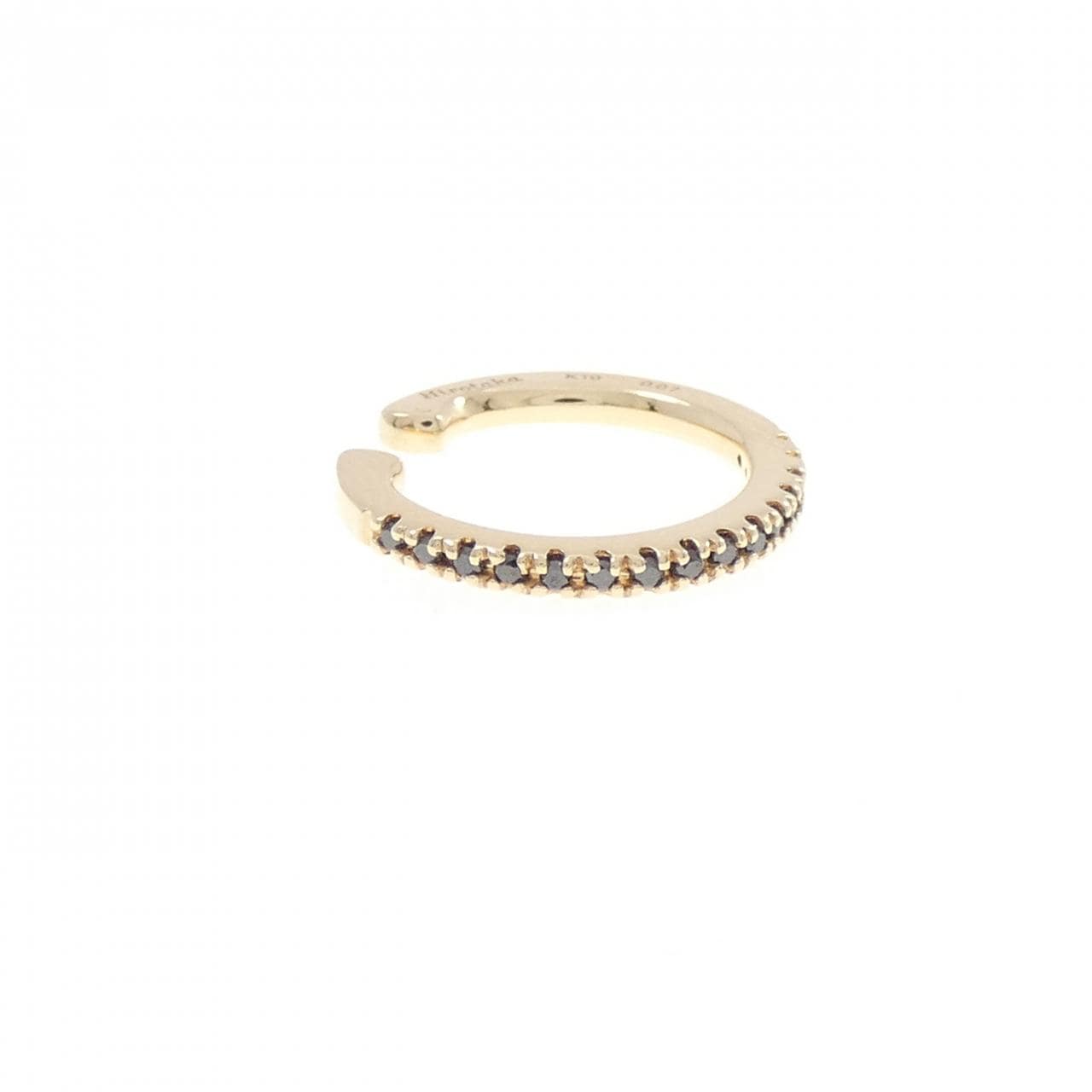 ヒロタカ ダイヤモンド イヤーカフ 0.07CT 片耳