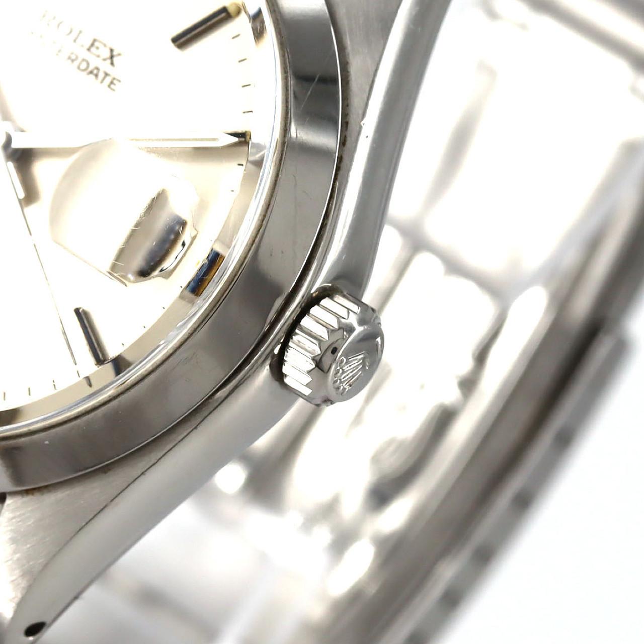 ロレックス オイスターデイト 6694 SS 手巻 5番台
