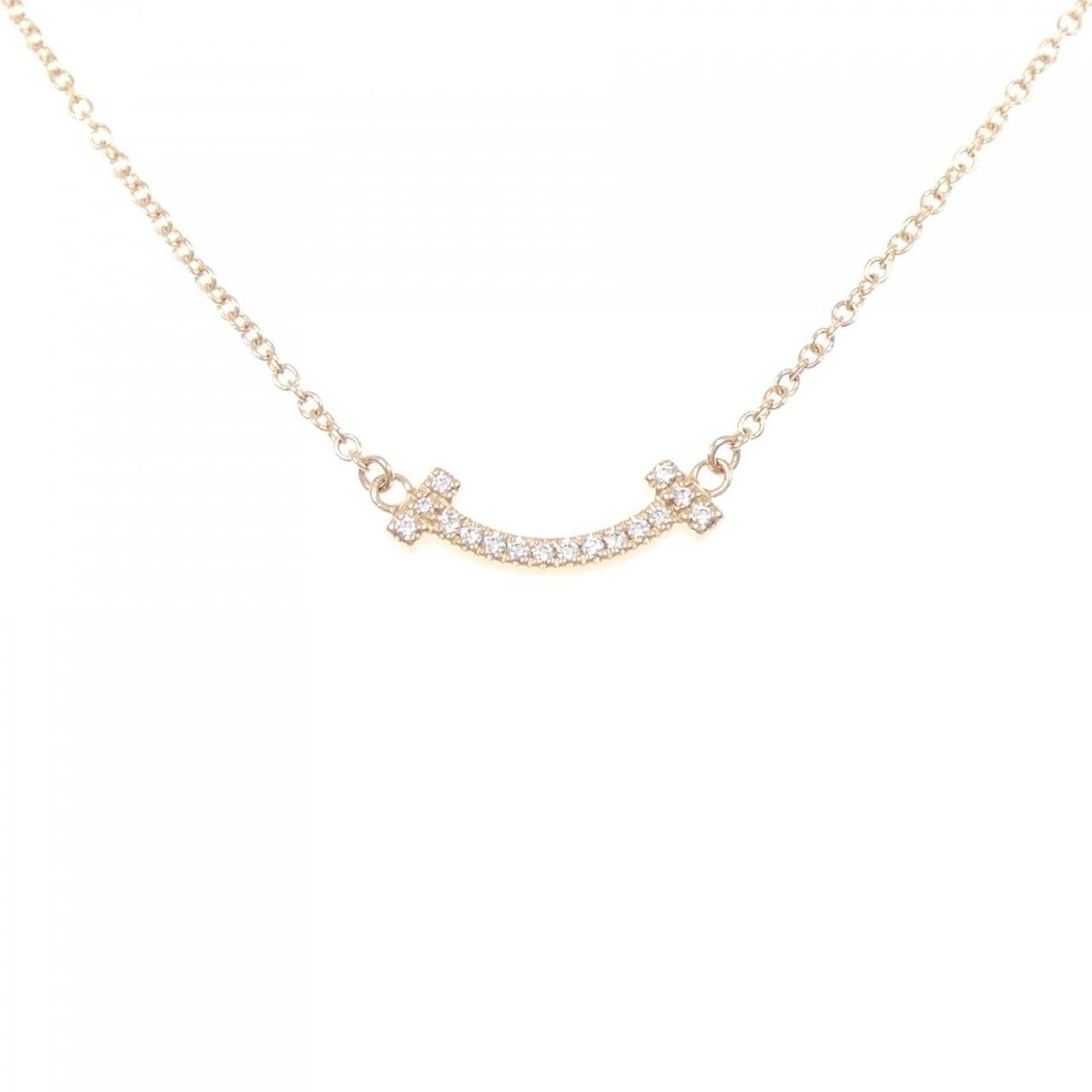 ティファニー Tスマイル ミニ ネックレス