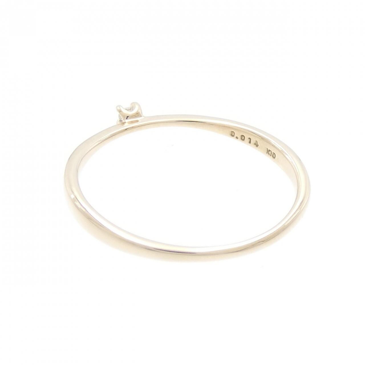 アガット ダイヤモンド リング 0.014CT
