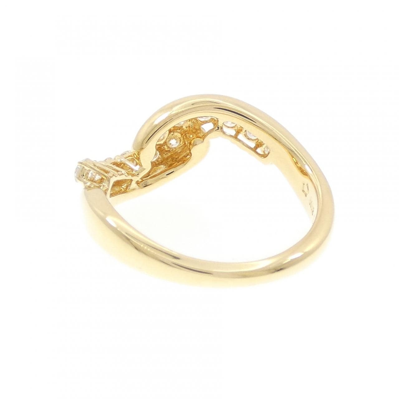 K18YG ダイヤモンド リング 0.50CT