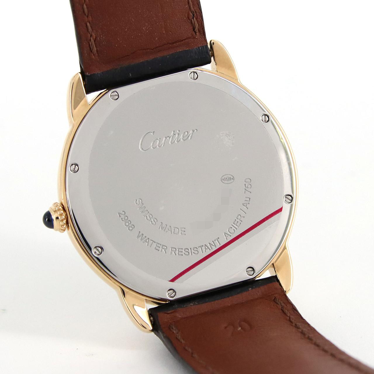 Cartier Rondo Solo LM SSxYG W6700455 SSxYG石英