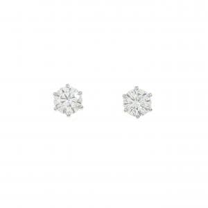 【リメイク】PT/ST ダイヤモンド ピアス 0.206CT 0.216CT E-F SI2 VG