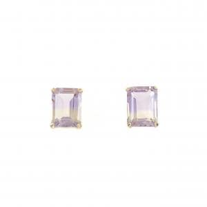 【新品】K18YG アメトリン ピアス 2.88CT