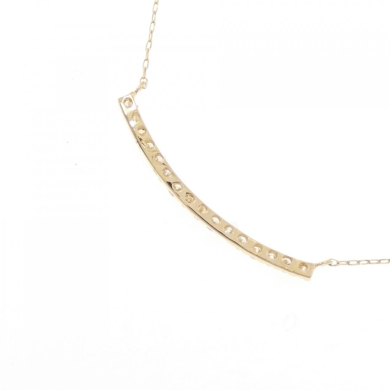 【リメイク】K18YG ダイヤモンド ネックレス 0.20CT