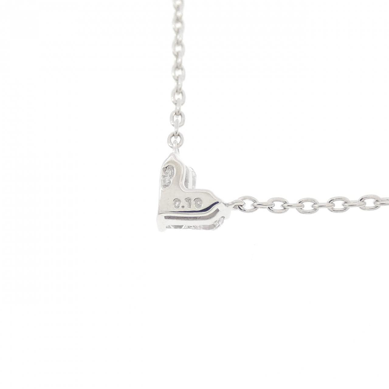 スタージュエリー ミステリアスハート ネックレス 0.10CT