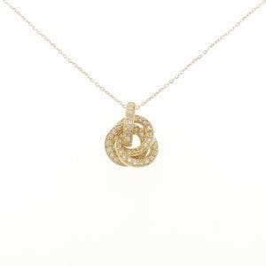 K18YG ダイヤモンド ネックレス 0.35CT