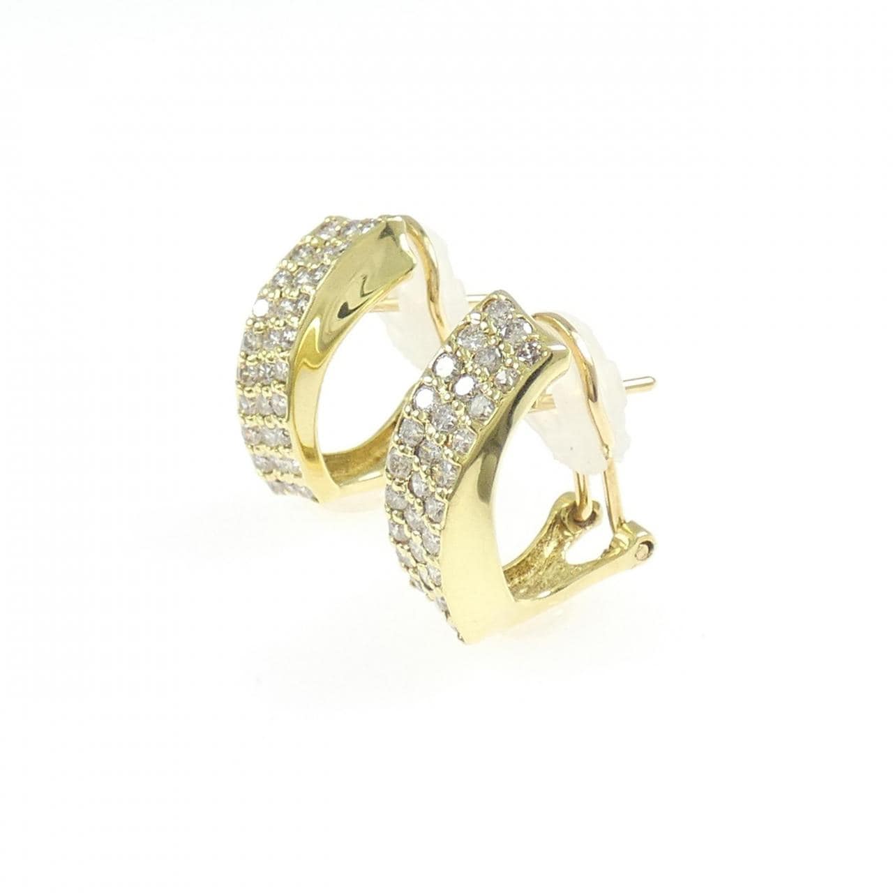 K18YG ダイヤモンド ピアス/イヤリング 1.00CT