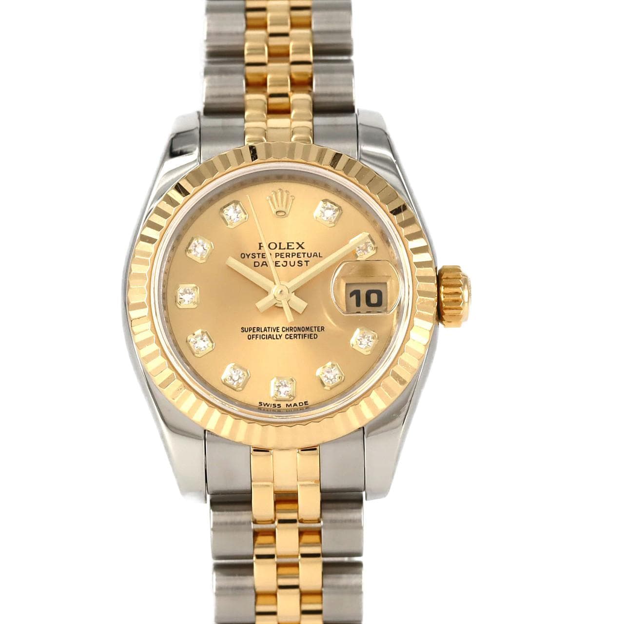 ロレックス デイトジャスト 179173G SSxYG 自動巻 Z番