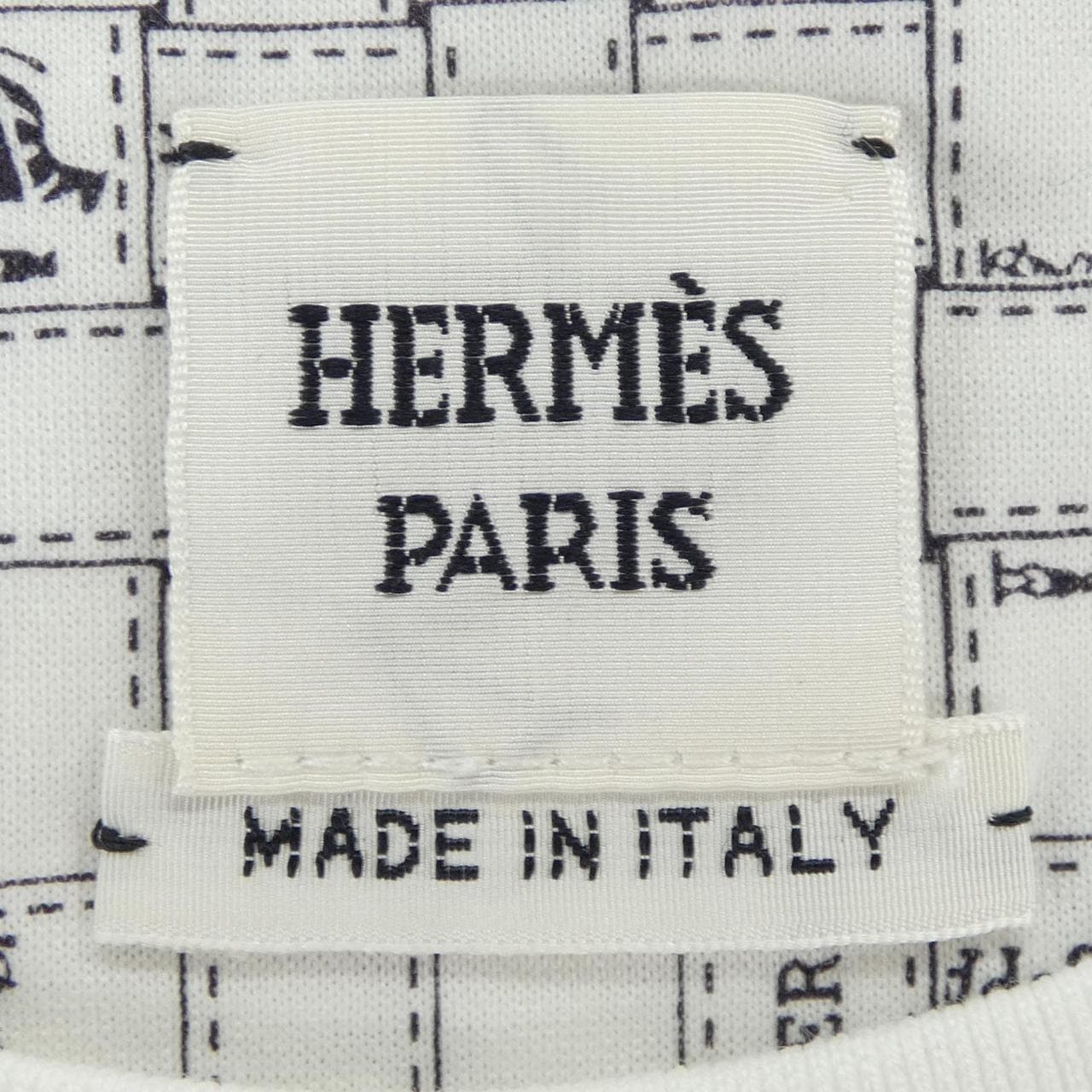 エルメス HERMES BOLDUC AU CARRE ボルデュックチェック 5E4645DK Tシャツ