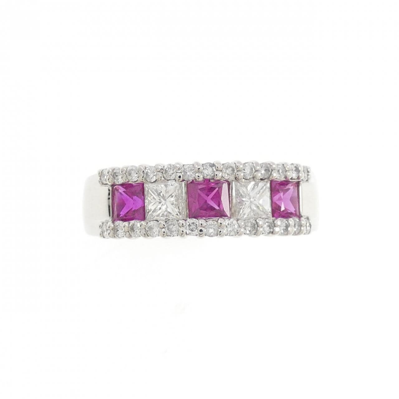 PT900 ルビー リング 0.69CT