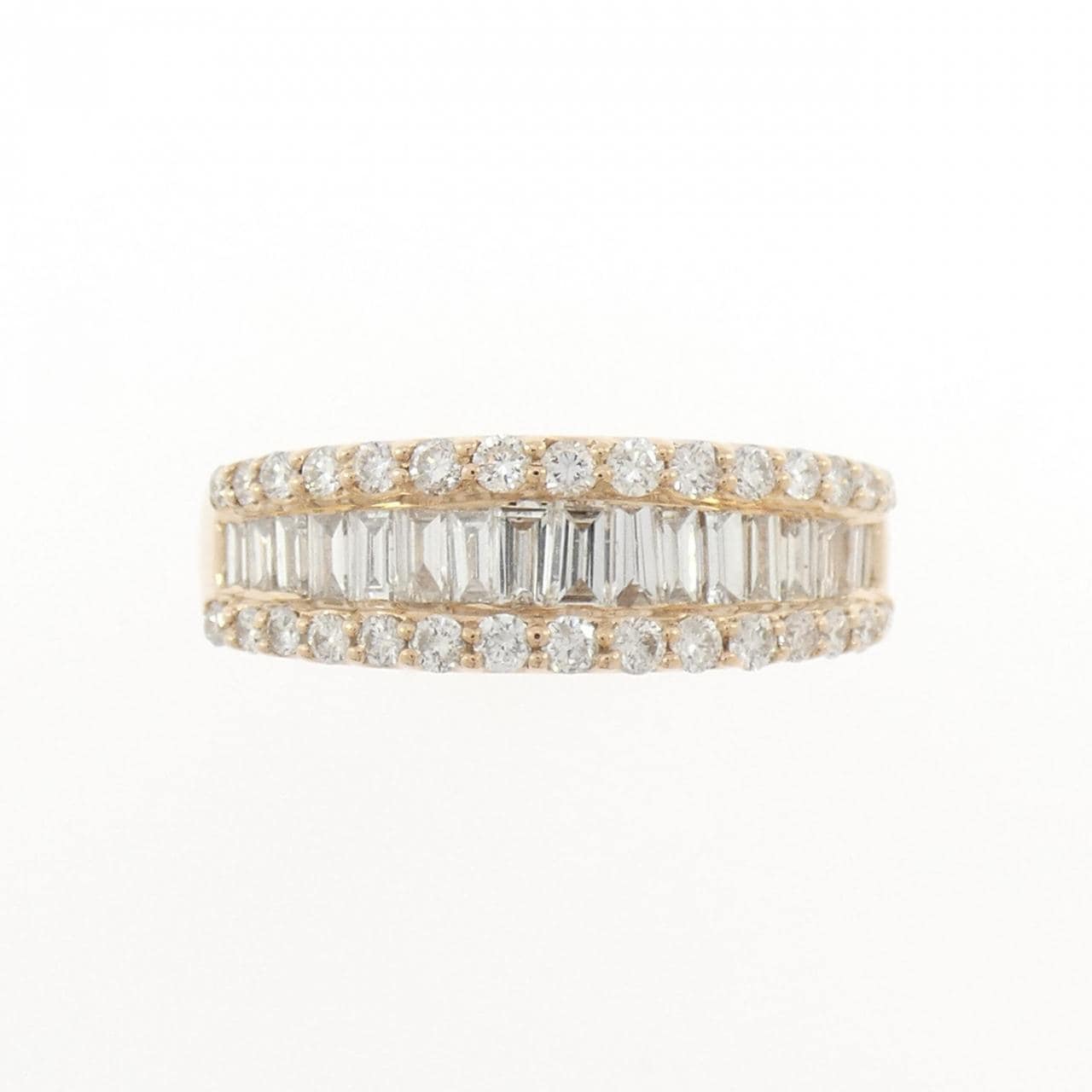 K18PG ダイヤモンド リング 1.00CT