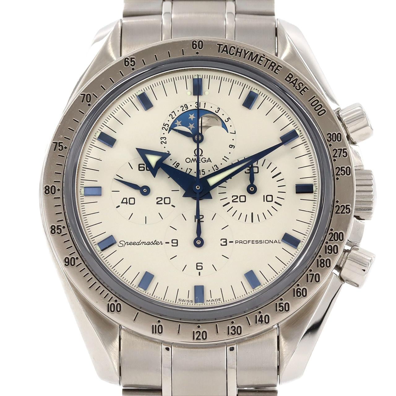 Omega Speedmaster Moonphase 3575.20 SSxWG Manual Winding